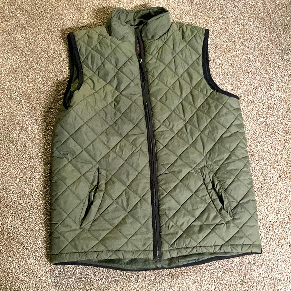 Mens quilted vest